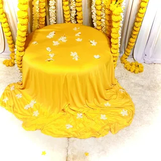 Yellow Mehndi Decor - image 4