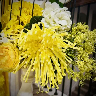 Yellow Mehndi Decor - image 8