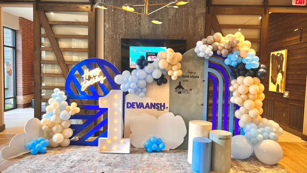 Airlines Birthday Decor