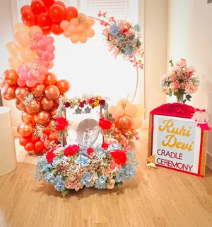 Cradle Ceremony Decor (Round Arch) - image 10