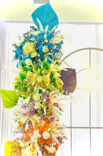 Pastel themed butterfly birthday decor - image 3