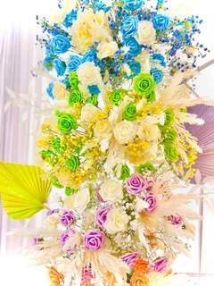 Pastel themed butterfly birthday decor - image 5
