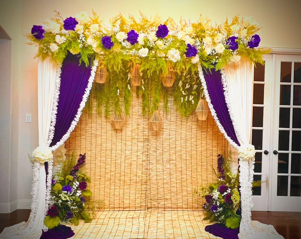 Bamboo Texture Decor