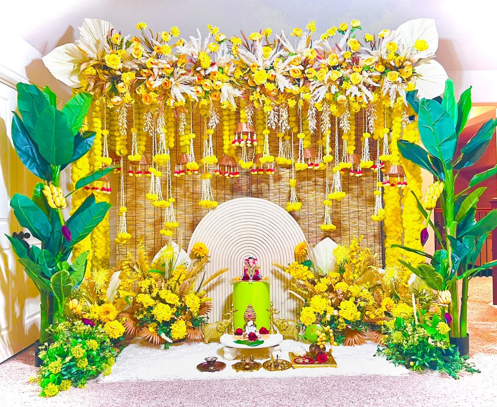 Traditional Puja Decor
