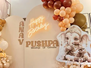 Baby Ganesha Birthday Decor - image 7