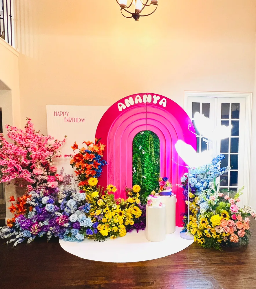 Spring Bday Decor
