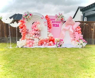Pink Bow Theme Decor - image 9