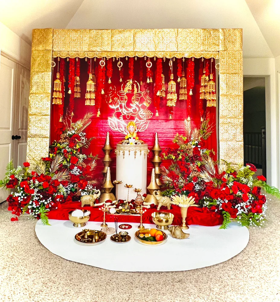 Ganesh Puja Decor