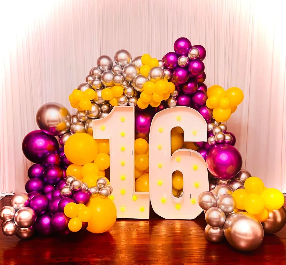 16th Marquee Decor