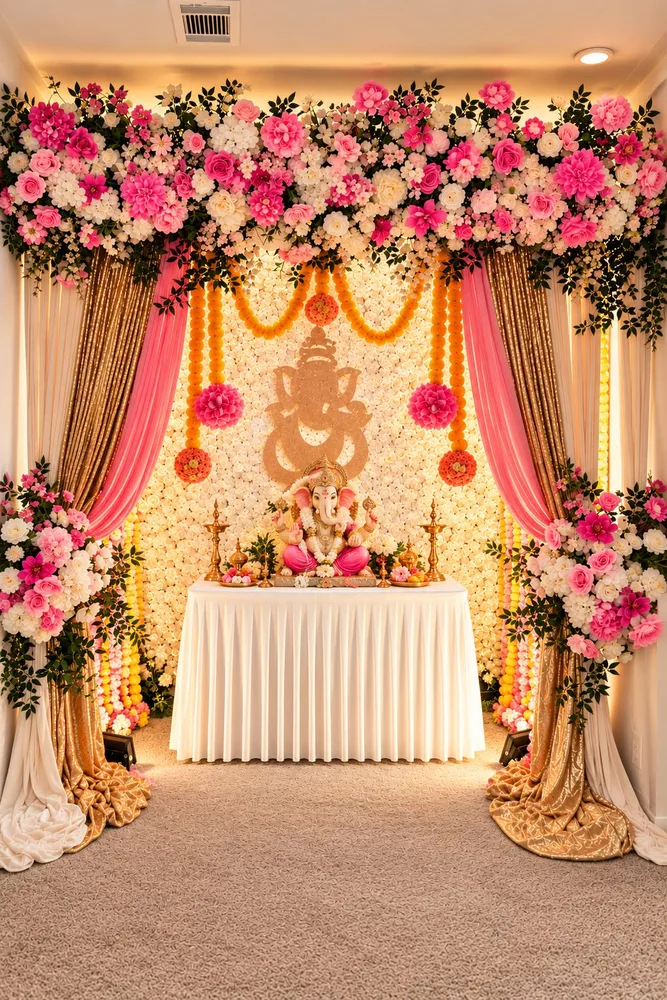 Ganapati Puja Decor
