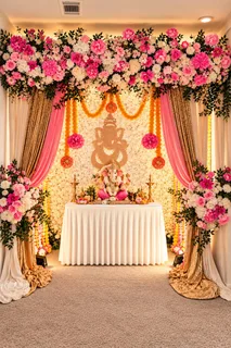 Ganapati Puja Decor