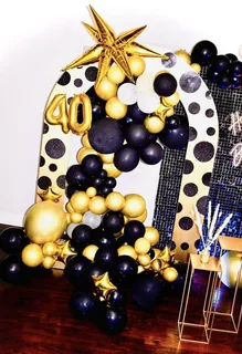 Milestone Birthday Decor(Chiara Arch/Shimmer Wall) - image 5