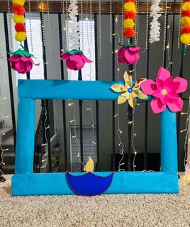 Diwali  Paper Flower Decor - image 2