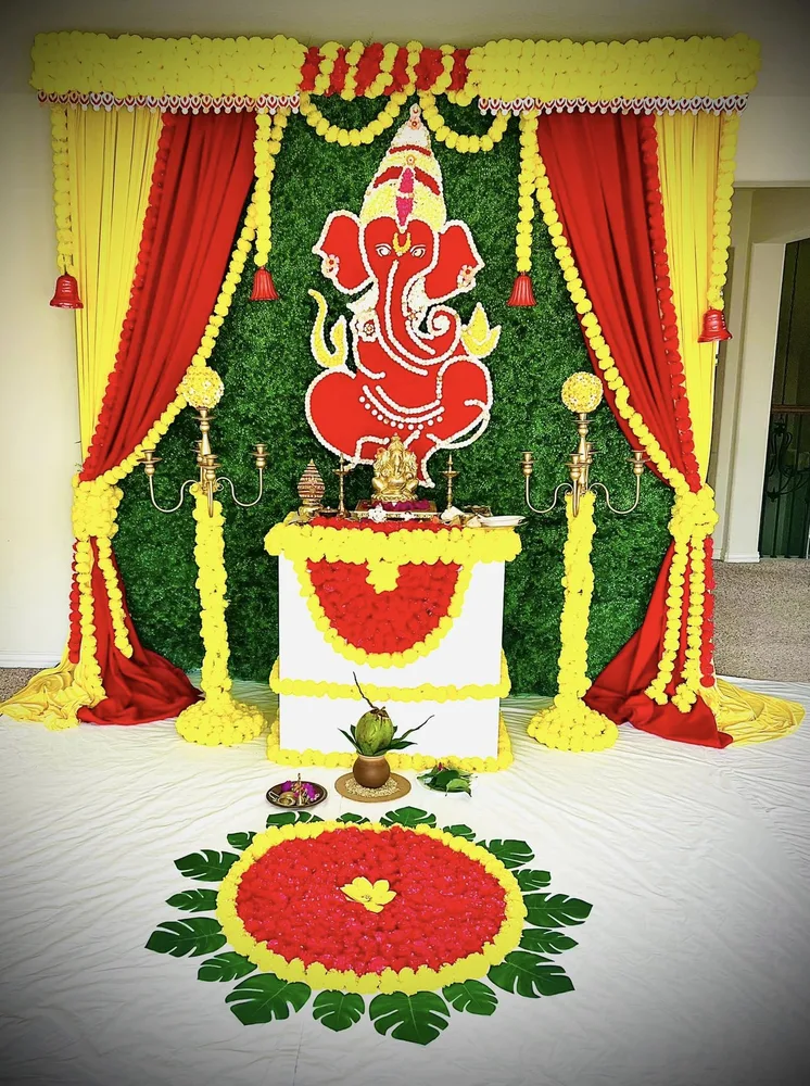 Ganesh Puja Decor