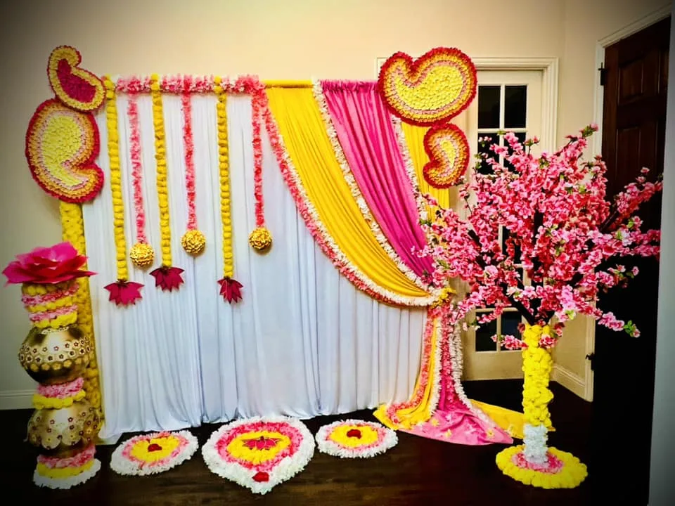 Pink/Yellow/White Housewarming Decor