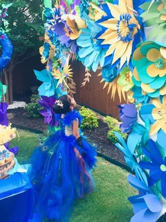 Peacock Birthday Decor - image 5