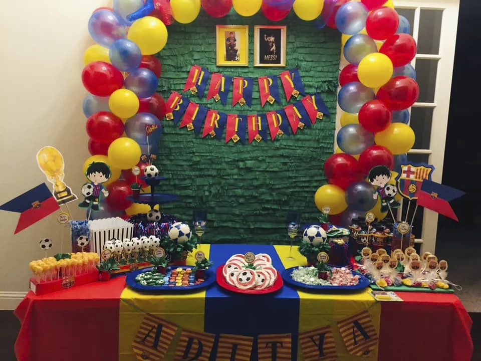 Soccer Birthday Decor