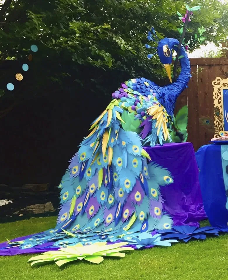 Blue Peacock