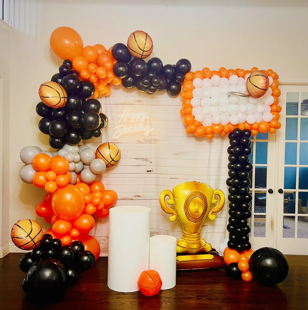 Basketball Birthday Decor