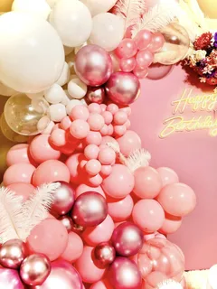 White/Lilac Birthday Decor - image 5