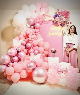 White/Lilac Birthday Decor - image 6